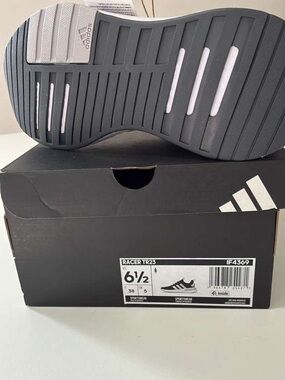 adidas Racer TR23 Athletic Shoes in Gray and White